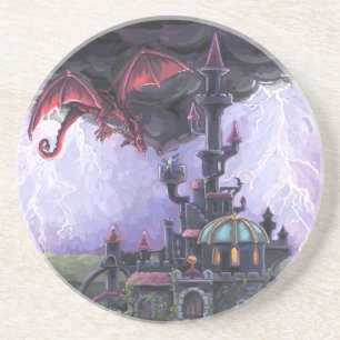 Porta-copos Castelo Dragon