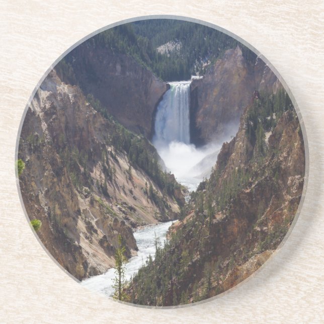 Porta-copos Cataratas Inferiores de Yellowstone (Frente)