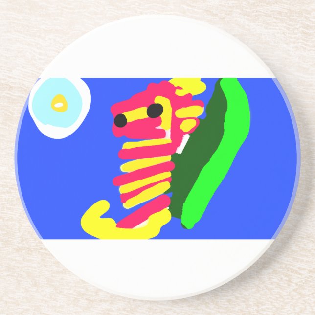 Porta-copos Cavalo da costa no verão (Frente)