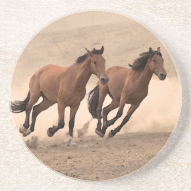 Porta-copos Cavalo na queda II (Frente)