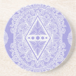 Porta-copos Celestial Diamond Mandala