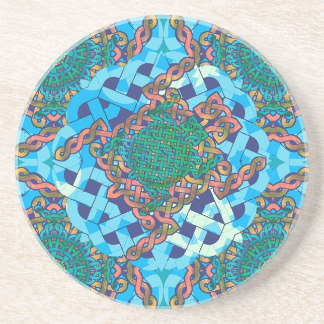 Porta copos celta da tartaruga (Frente)