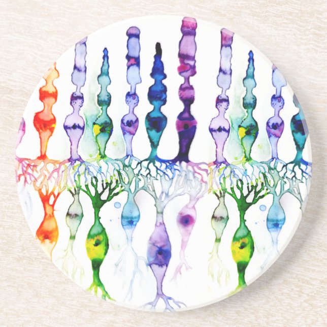 Porta-copos Células-do-mar e neurônio bipolar da retina (Frente)