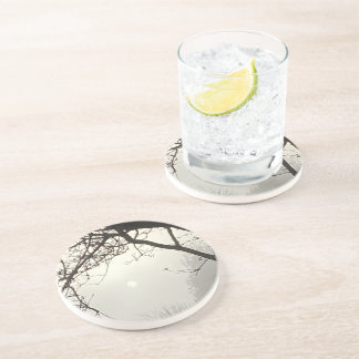 Porta-copos Céu Branco E Sol Dramaticamente Enquadrados Por Ár