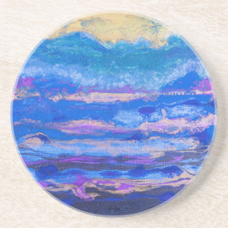 Porta-copos Céu ouro