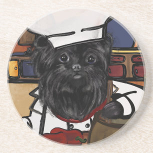 Porta-copos Chef Affenpinscher        