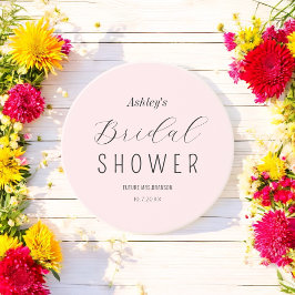 Porta-copos Chic Rosa Preto Chá de Noiva