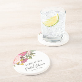 Porta-copos Chuva de Cores no Jardim Rosa na Primavera para Ch