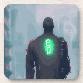 porta copos ciberpunk de plástico duro
