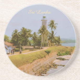 Porta-copos Cidade costeira de Galle, Sri Lanka Lembrança de V