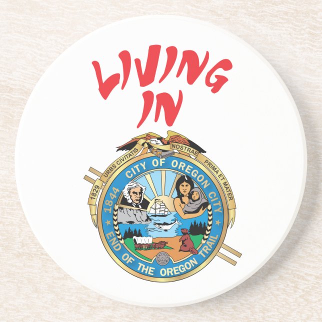 Porta-copos Cidade de Oregon (Frente)