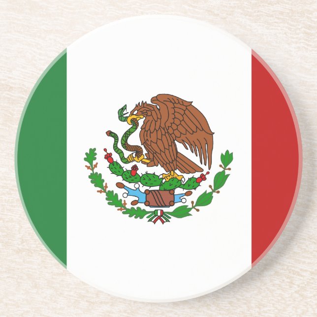Porta-copos Cinco de Mayo Flag do México (Frente)