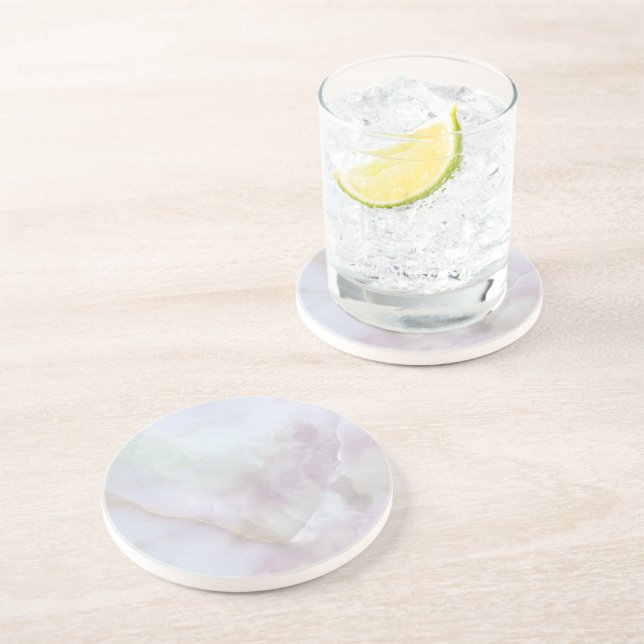 Porta-copos Cinza Granite Brown Quartz Bebida Natural (Lateral)