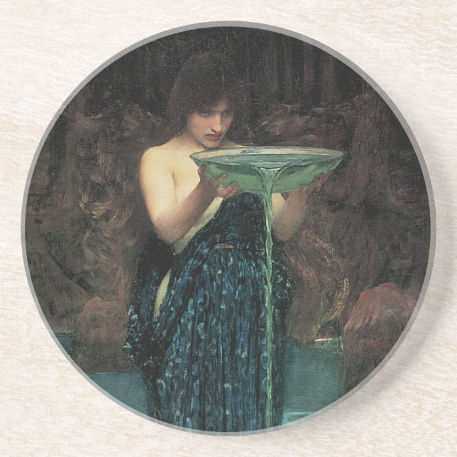 Porta-copos Circe Invidiosa de John William Waterhouse (Frente)