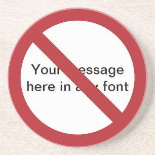 Porta-copos Círculo Personalizado com barra