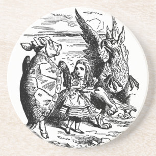 Porta-copos Clássico Alice no País das Maravilhas, Grifo, Tart