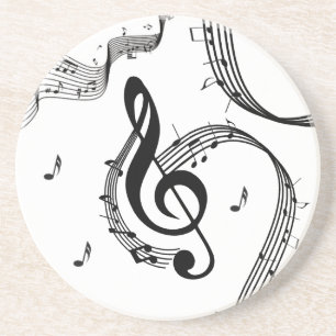 Porta-copos Climactic G Clef