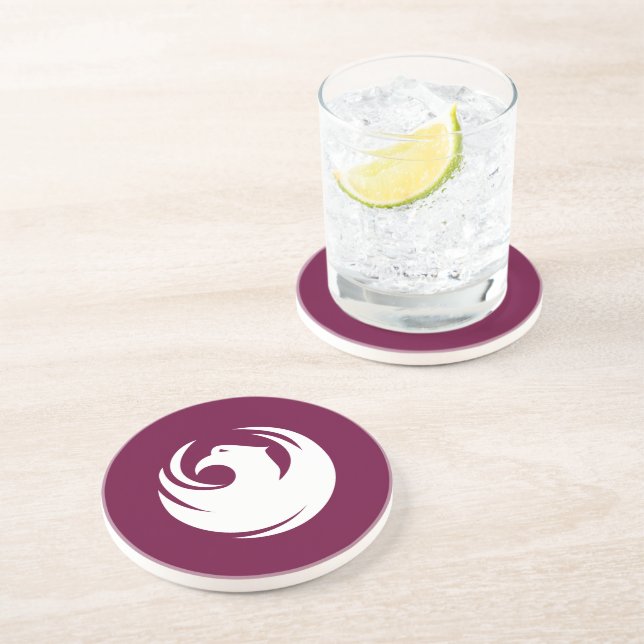 Porta-copos Coaster with Flag of Phoenix City, Arizona (Lateral)