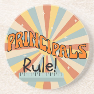 Porta-copos Coasters Principais, Coasters Retro para Principal