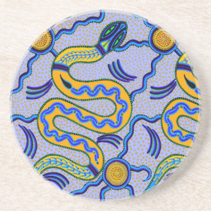 Porta-copos Cobra Tribal