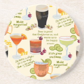 Porta-copos Cocktails e conversação