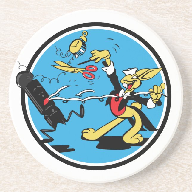 Porta-copos Coelho do EOD (Frente)