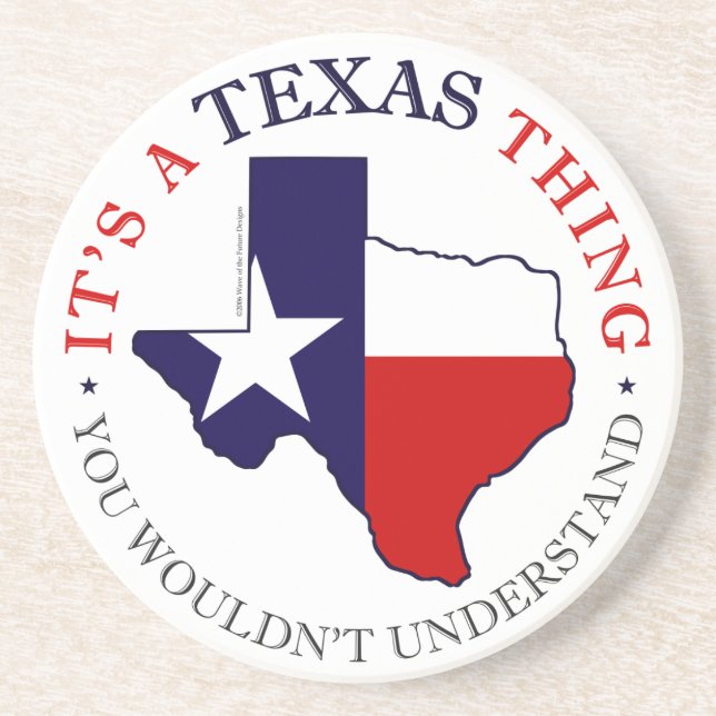 Porta-copos Coisa de Texas (Frente)