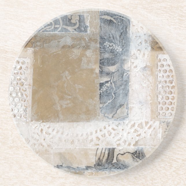 Porta-copos Colagem de rendas II (Frente)