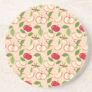 Porta-copos Coleção de Padrões da Cesta de frutas - Maçãs