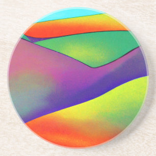 Porta-copos Colinas Arco-Íris Negrito