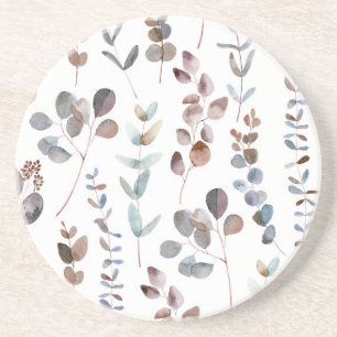 Porta-copos Colorida Eucalyptus Watercolor