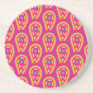 Porta-copos Colorida Paisley