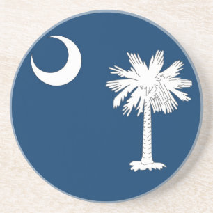 Porta copos com a bandeira do South Carolina, EUA