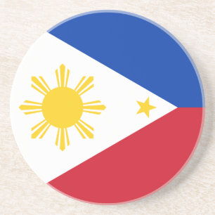 Porta copos com bandeira das Filipinas