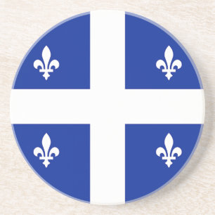 Porta copos com Bandeira de Quebec, Canadá