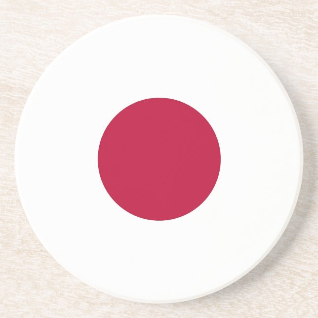 Porta copos com Bandeira do Japão (Frente)