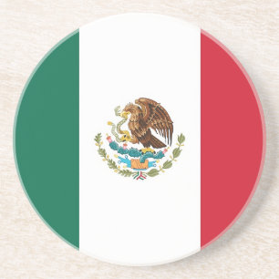 Porta copos com Bandeira do México