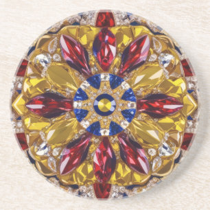 Porta copos com Design de cores da Colômbia