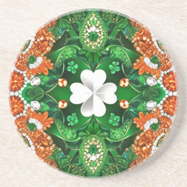 Porta copos com Design de cores da Irlanda