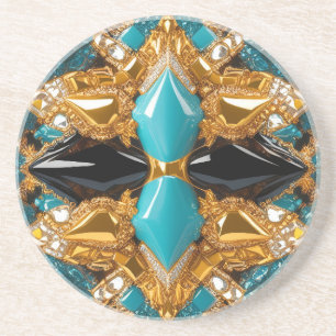 Porta copos com Design de cores das Bahamas