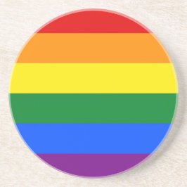 Porta copos com Sinalizador LGBT Rainbow