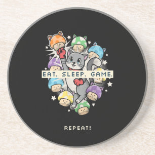 Porta-copos Coma, Dormir, Jogar, Repetir