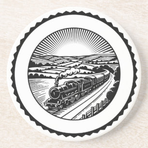 Porta-copos Comboio A Vapor Rural