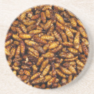 Porta-copos Comida tailandesa de seda fritada da rua dos