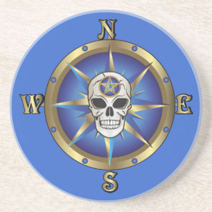 Porta-copos Compass do crânio