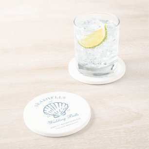 Porta-copos Conchas e Sininhos de Casamento Bela Adormecida Ar
