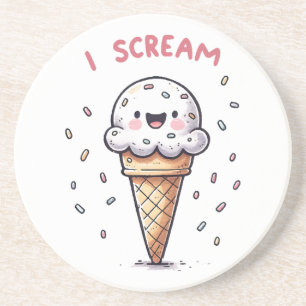 Porta-copos Cone de Sorvete I Scream com Confeitos