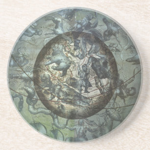 Porta-copos Constelação Celestial do Norte Vintage