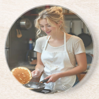 Porta-copos Cooking Pancakes Photo Customize