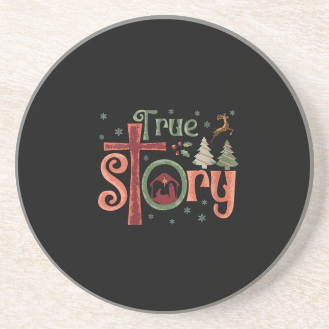 Porta-copos Cool Christian Christmas Resurrection Day Jesus Tr (Frente)